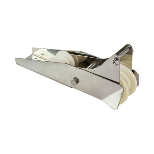 Роульс для якоря с качающимся роликом, нержавеющий (упаковка из 6 шт.)