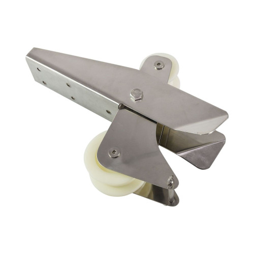 Роульс для якоря с качающимся роликом, нержавеющий (упаковка из 6 шт.)