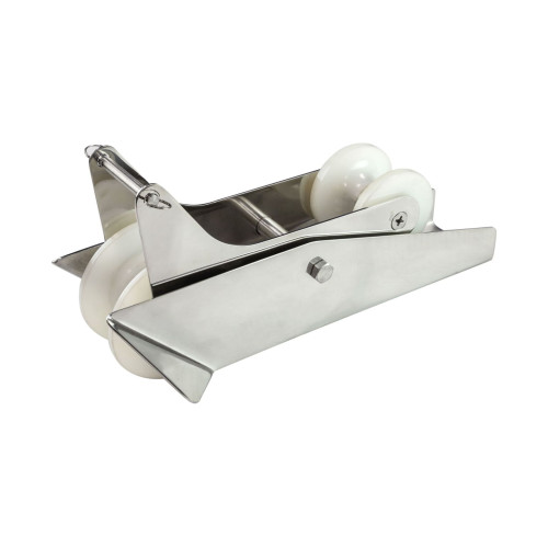 Роульс для якоря с качающимся роликом, нержавеющий (упаковка из 5 шт.)